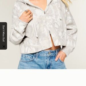 Hollister Oversized Camo Hoodie